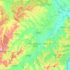 San Damiano d'Asti topographic map, elevation, terrain