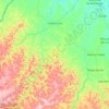 Santa Luzia topographic map, elevation, terrain