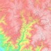 Santiago de Chuco topographic map, elevation, terrain