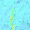 Masin topographic map, elevation, terrain