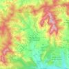 Frankenburg am Hausruck topographic map, elevation, terrain