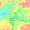 Hailar District topographic map, elevation, terrain