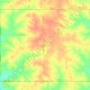 Allison Township topographic map, elevation, terrain