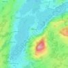 Mattsee topographic map, elevation, terrain