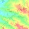 Gaddesby topographic map, elevation, terrain