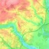 Sarratt topographic map, elevation, terrain