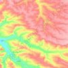 Преображенская сельская община topographic map, elevation, terrain