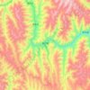 翁达镇 topographic map, elevation, terrain