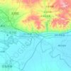东河区 topographic map, elevation, terrain