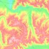 Красноармейский район topographic map, elevation, terrain