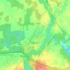Subate topographic map, elevation, terrain