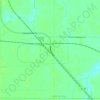 Ardoch topographic map, elevation, terrain