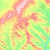 麻黄山 topographic map, elevation, terrain