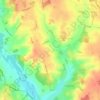 Great Maplestead topographic map, elevation, terrain