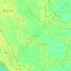 Bhagwanpur topographic map, elevation, terrain