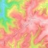 Karlshausen topographic map, elevation, terrain
