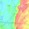 Little Sodbury topographic map, elevation, terrain
