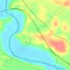 Monteith topographic map, elevation, terrain
