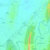 Kulaura Upazila topographic map, elevation, terrain