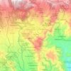 Tenancingo topographic map, elevation, terrain