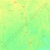 Al-Rifa'i District topographic map, elevation, terrain