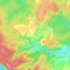 Karlsbrunn topographic map, elevation, terrain