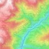 Villandro topographic map, elevation, terrain