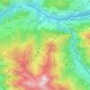 Lend topographic map, elevation, terrain