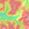 Vencimont topographic map, elevation, terrain
