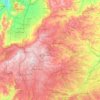 Al-Jami'ah Sub-District topographic map, elevation, terrain