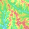 Oberdorf im Burgenland topographic map, elevation, terrain