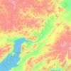 Пенжинский район topographic map, elevation, terrain