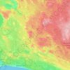 Первомайское сельское поселение topographic map, elevation, terrain