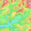Bergneustadt topographic map, elevation, terrain
