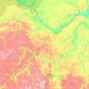 Жуинское сельское поселение topographic map, elevation, terrain