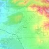 Yucaipa topographic map, elevation, terrain