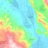 Zacoalco de Torres topographic map, elevation, terrain