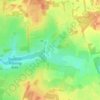 Tottington topographic map, elevation, terrain