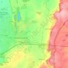 Sodbury topographic map, elevation, terrain