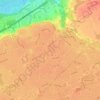 Fallingbrook topographic map, elevation, terrain