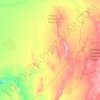 Tsantsabane Local Municipality topographic map, elevation, terrain