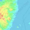 San Lorenzo topographic map, elevation, terrain