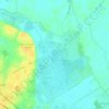 El Cazador topographic map, elevation, terrain