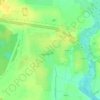 Литва topographic map, elevation, terrain
