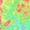 Wetter (Hessen) topographic map, elevation, terrain