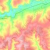 Иске-Казанское сельское поселение topographic map, elevation, terrain