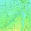 Medan Polonia topographic map, elevation, terrain