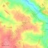 Ashley topographic map, elevation, terrain