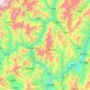 米易县 topographic map, elevation, terrain