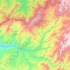 García Moreno topographic map, elevation, terrain